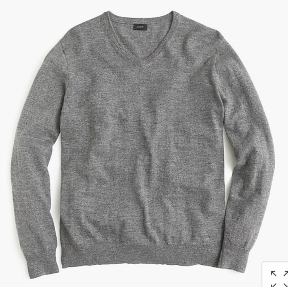 J. Crew Slim Rugged Cotton Sweater